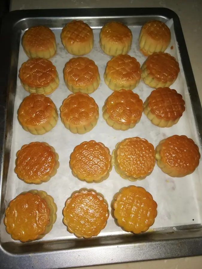 Novices can also succeed in 50g Cantonese moon cakes