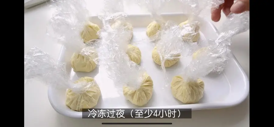 Musang King durian snow skin mooncakes, real pure durian filling step 0