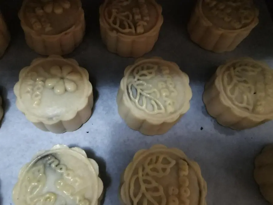 Cantonese moon cake and jujube paste filling (50g) step 0