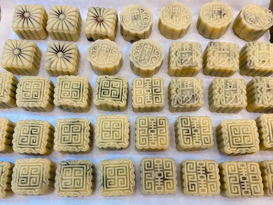 Mooncake filling that beginners can make: sesame small walnut filling step 0