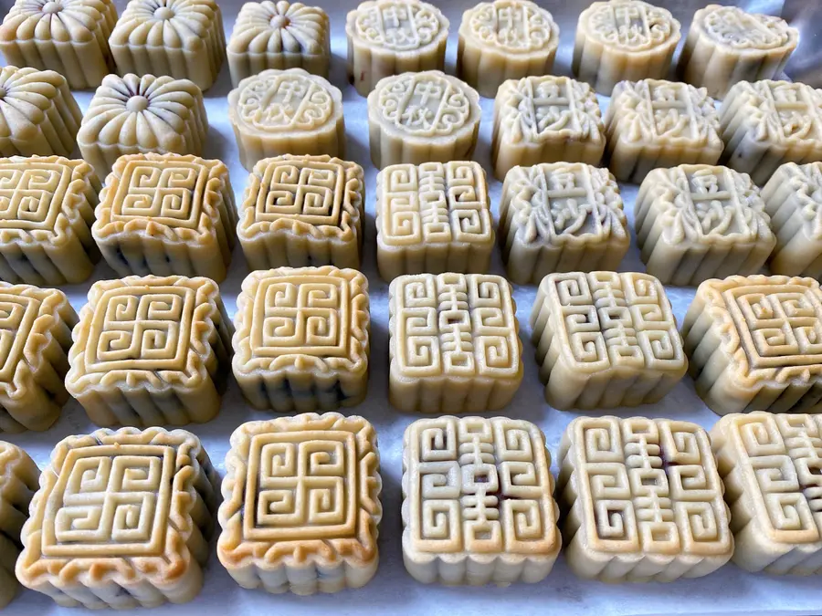 Mooncake filling that beginners can make: sesame small walnut filling step 0