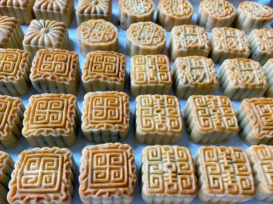 Mooncake filling that beginners can make: sesame small walnut filling step 0