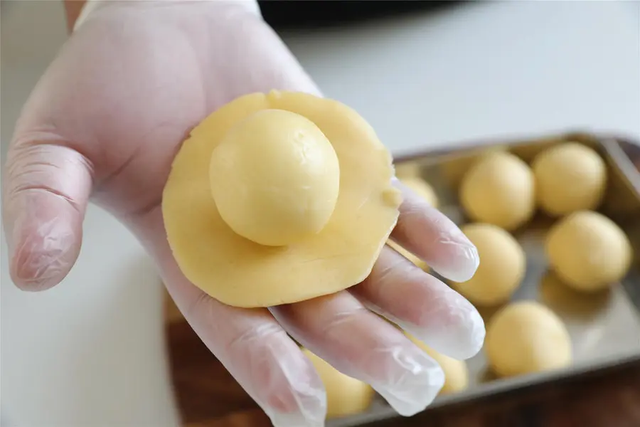 French cheese mooncakes step 0