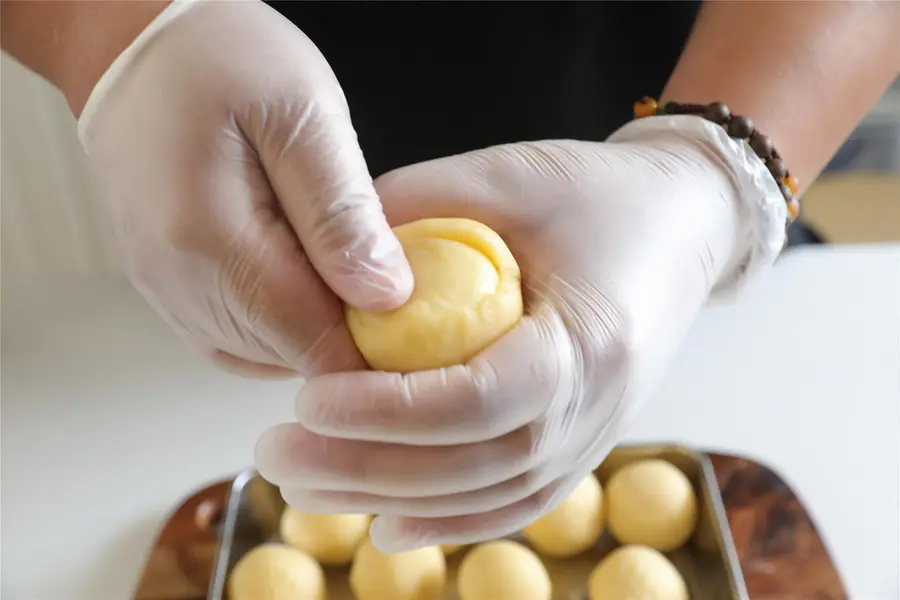 French cheese mooncakes step 0