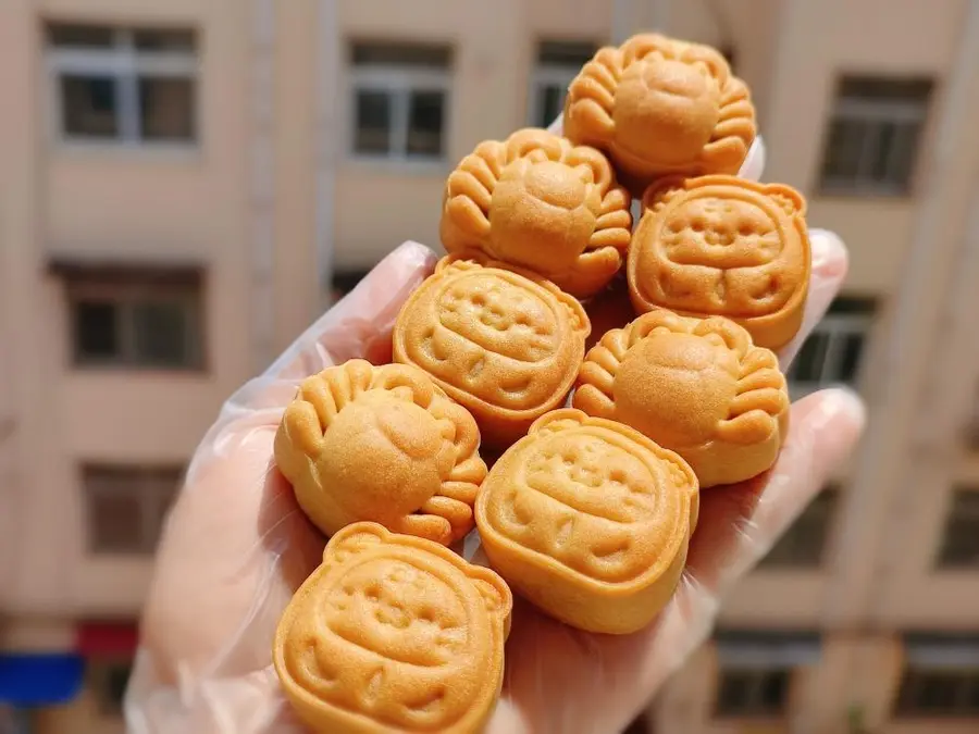 The super hot  mini moon cake has one success and zero failure step 0