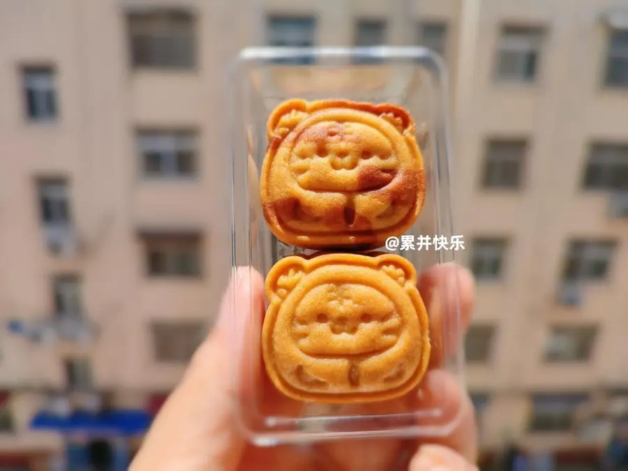 The super hot  mini moon cake has one success and zero failure step 0