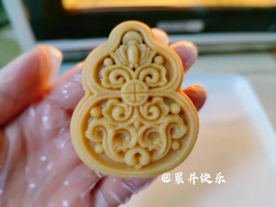 Cantonese moon cake - black sesame Raisa (nanny level tutorial) step 0