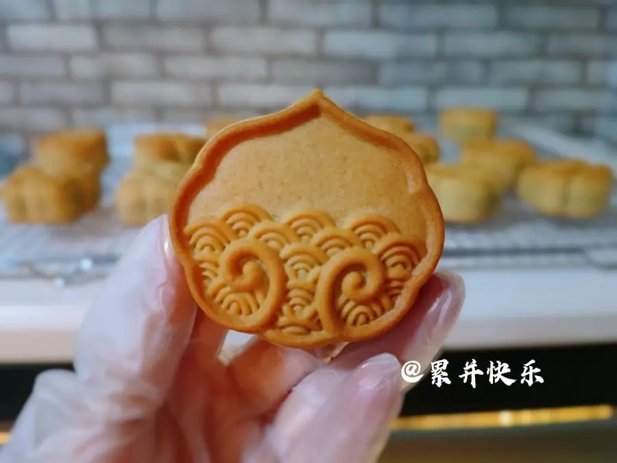 Cantonese moon cake - black sesame Raisa (nanny level tutorial) step 0