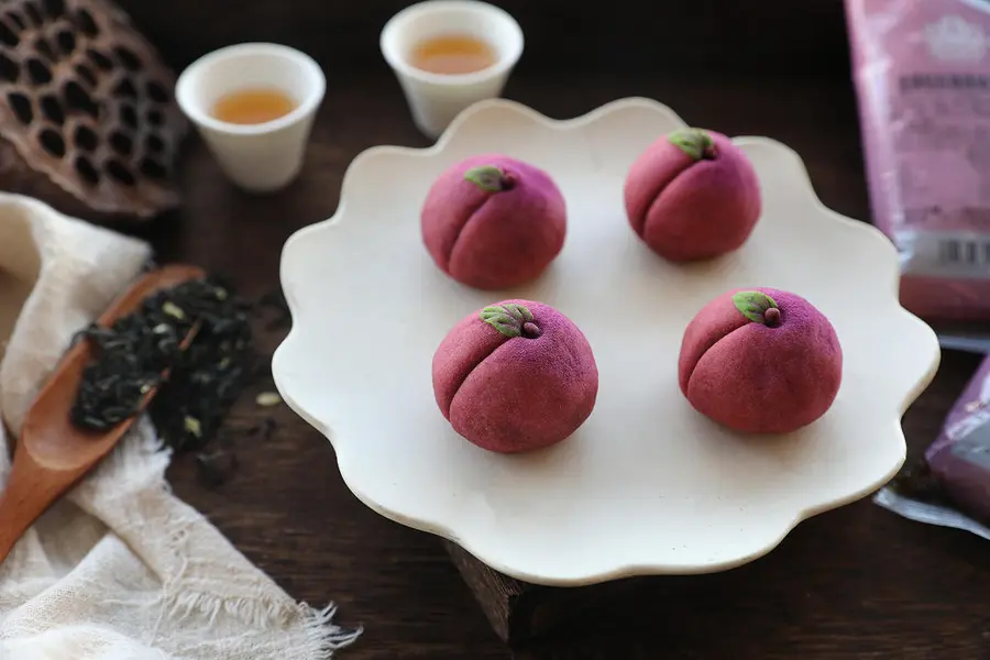 The tutorial is here, and this year's hottest palace moon cakes are full of peach plums all over the world~ step 0