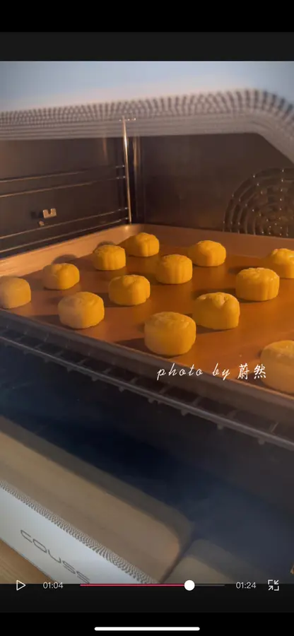 Puff pastry mooncakes|no water and no sugar syrup step 0