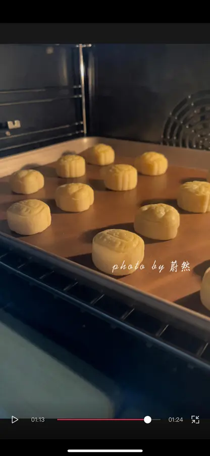 Puff pastry mooncakes|no water and no sugar syrup step 0