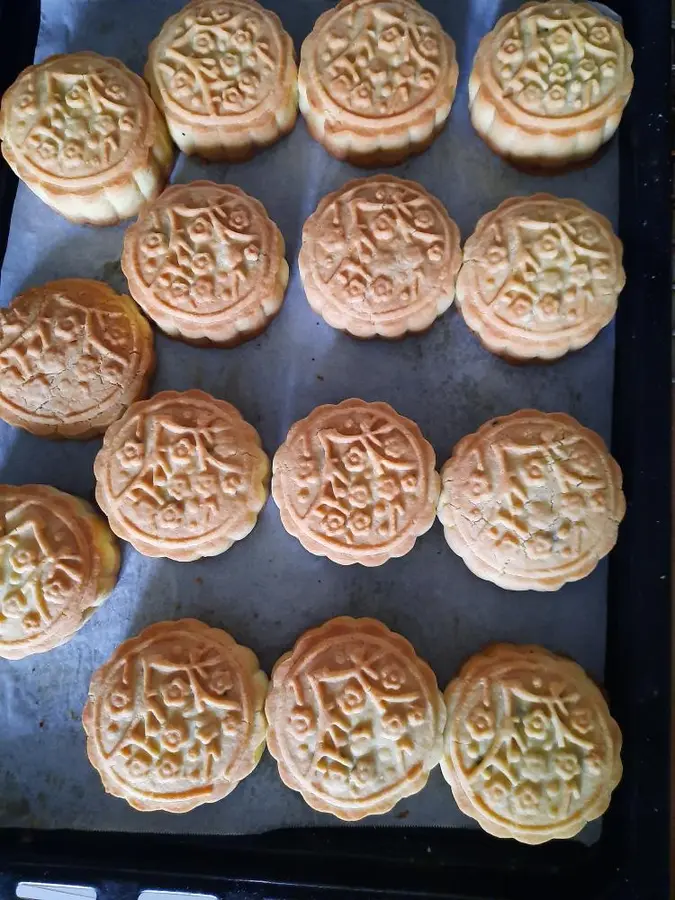 Five-kernel mooncake (Northeast old-fashioned) step 0