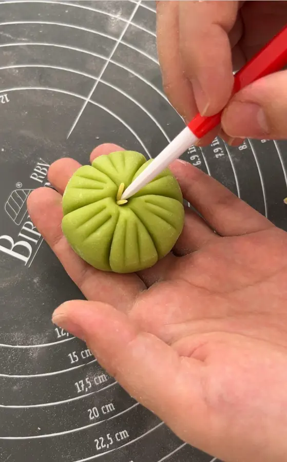 Learn it all at once! !ï¸ mold-free !ï¸ and fruit mooncakes step 0