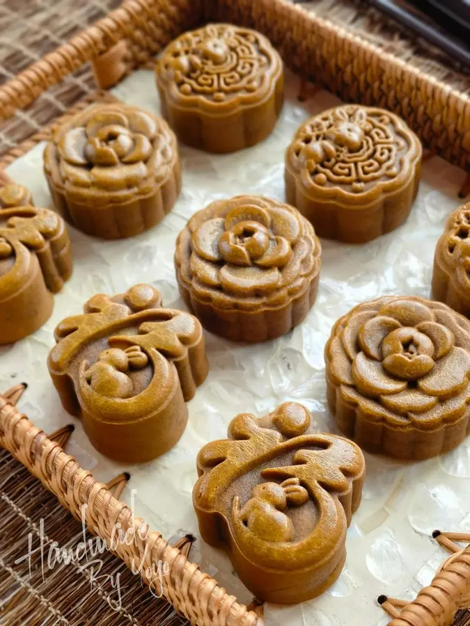 Brown sugar Cantonese mooncakes are too advanced! !️