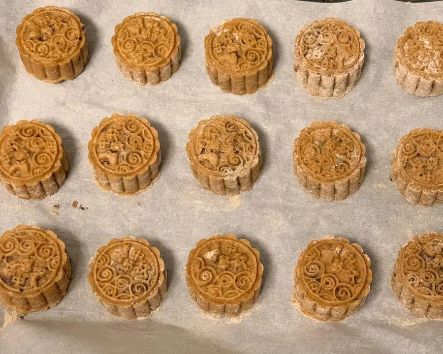 Old-fashioned five-kernel mooncake (whole wheat oil-free and sugar-free) step 0