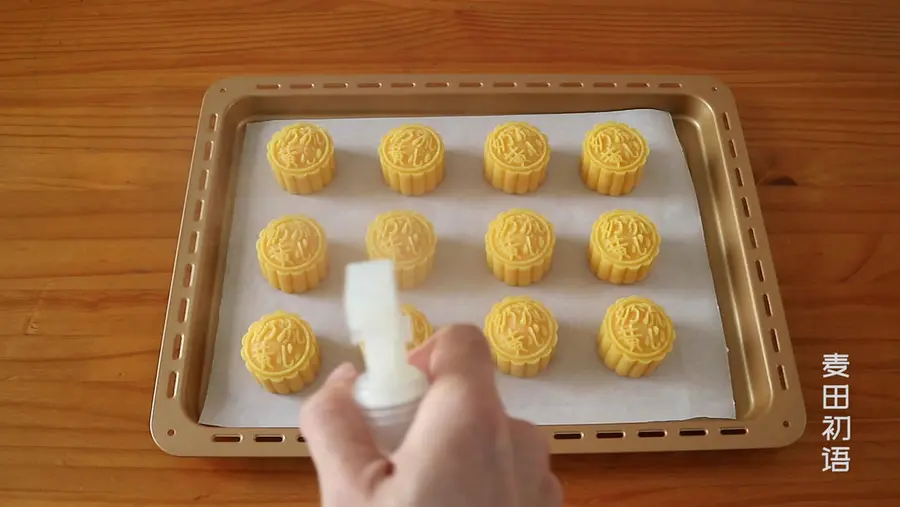 Flowing moon cake | Nanny-level tutorial Put it for 3 days and still flow your heart step 0