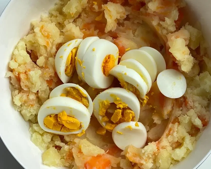 Healthy breakfast  | Japanese style mashed potato salad  step 0