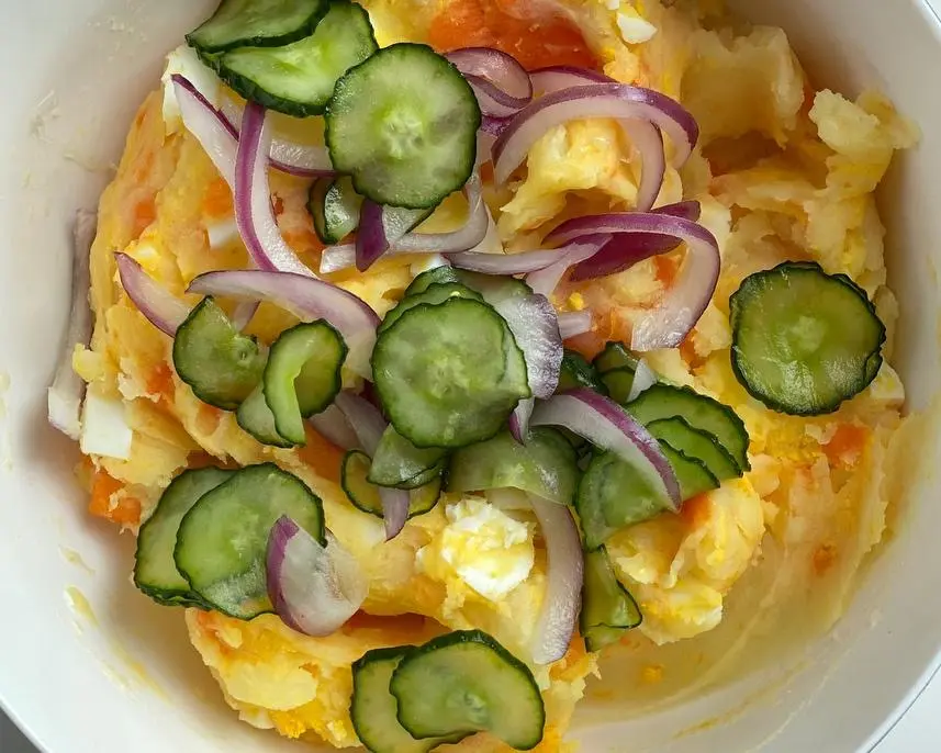 Healthy breakfast  | Japanese style mashed potato salad  step 0