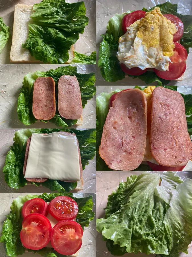 Super easy brunch sandwich step 0