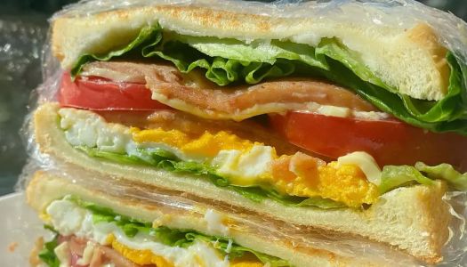 Super easy brunch sandwich