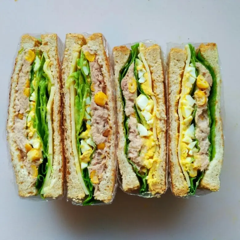 Egg Tuna Sandwich [Fitness Eatable] step 0