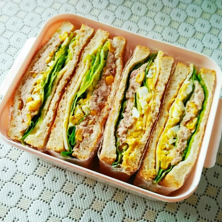 Egg Tuna Sandwich [Fitness Eatable]