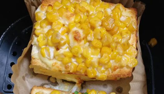 Cheese corn sandwich