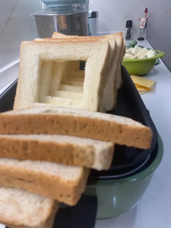 sandwich step 0