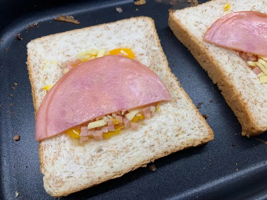 sandwich step 0