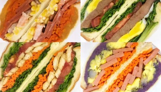 7-day non-duplicate series of low-calorie fat reduction sandwiches