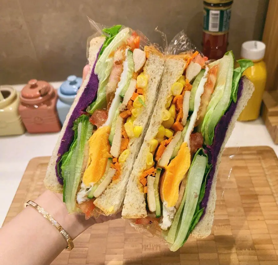 ã€The best formula for fat loss fast hand sandwichã€‘ step 0