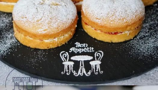 【Downton Abbey Recipe】Mini Victoria Sandwich