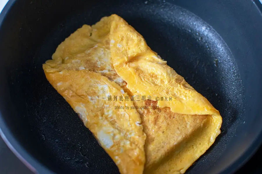  Super simple and fast breakfast|One pot to the end! Cheese omelette, sandwich step 0