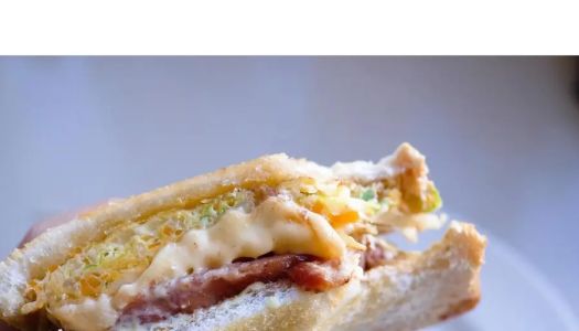 < Korean street food > same Korean breakfast sandwich