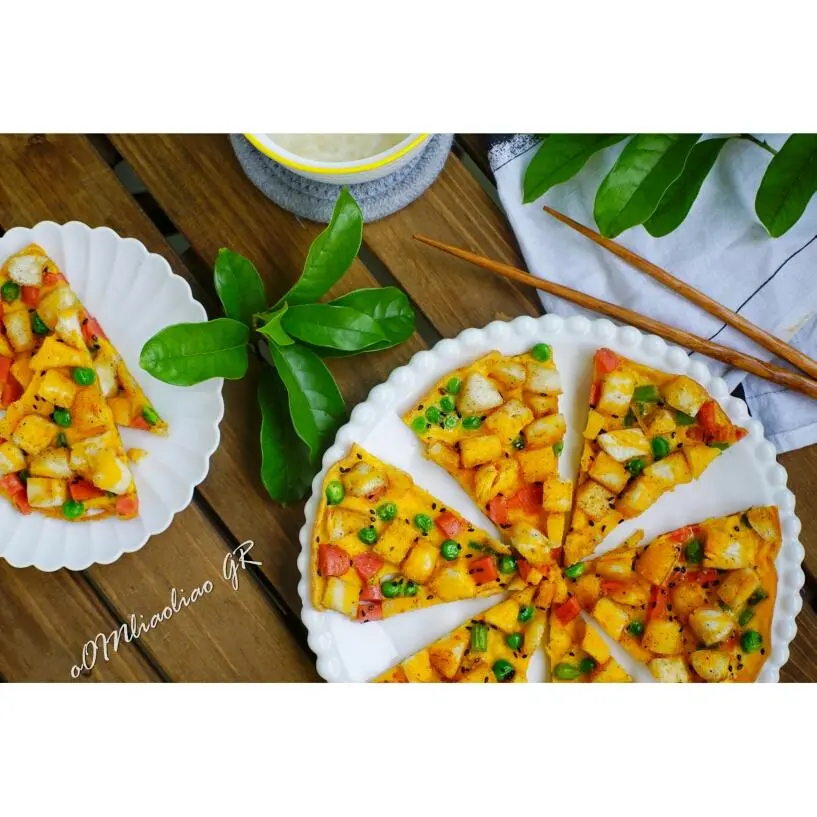 Kuaishou steamed bun pseudo pizza