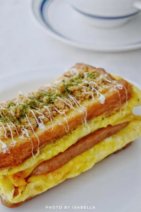 Quick Breakfast â€“ Classic Egg Popping Cheese Toast Sandwich step 0