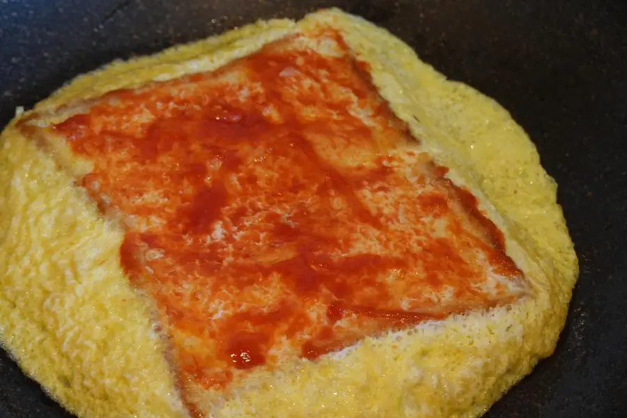 Quick Breakfast â€“ Classic Egg Popping Cheese Toast Sandwich step 0