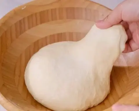 A replica of Subway's classic fragrant cheese bun step 0