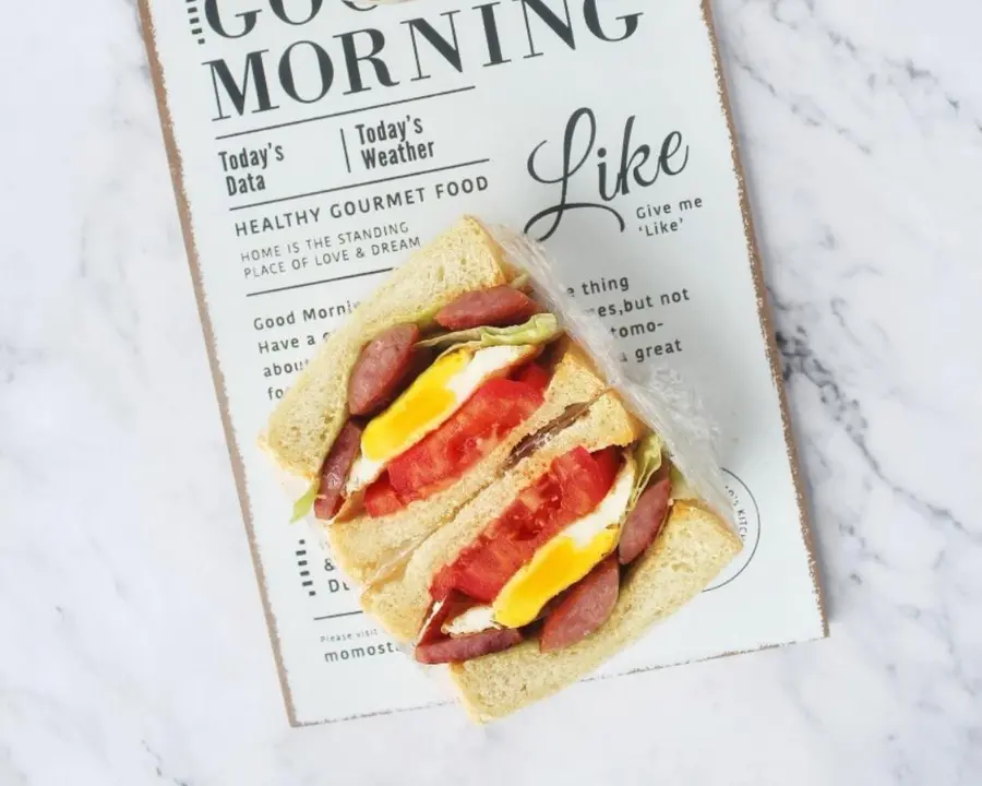 Everything !ï¸ can be sandwiched with toast, healthy and delicious, not the same every day! (Constantly updating...) ï¼‰ step 0