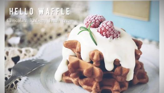 Chocolate Waffles (Toffy Sandwich Maker)