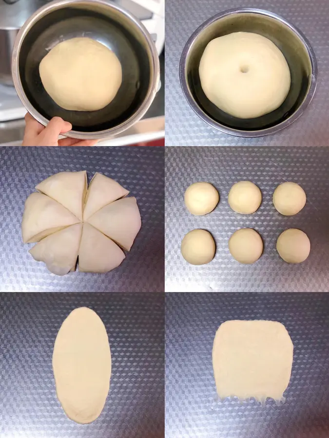 Ultra-soft salad dressing meat floss bread sticks, three-dimensional bread all-purpose dough with a three-dimensional appearance, easy to get out of the film and friendly to novices! step 0