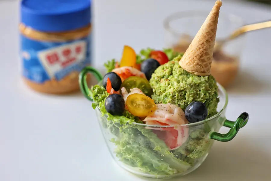 2 peanut butter salad bowls â€“ refreshing and fun for a summer  step 0