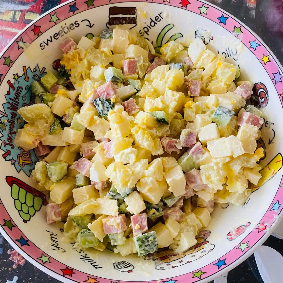  Super tasty potato salad  step 0