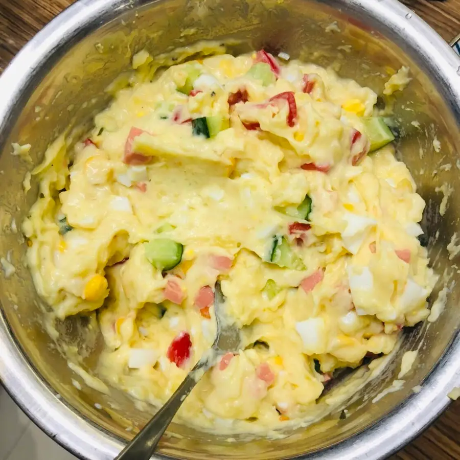 Japanese Mashed Potato Salad (Easy to Learn, Fitness Meal Replacement) step 0