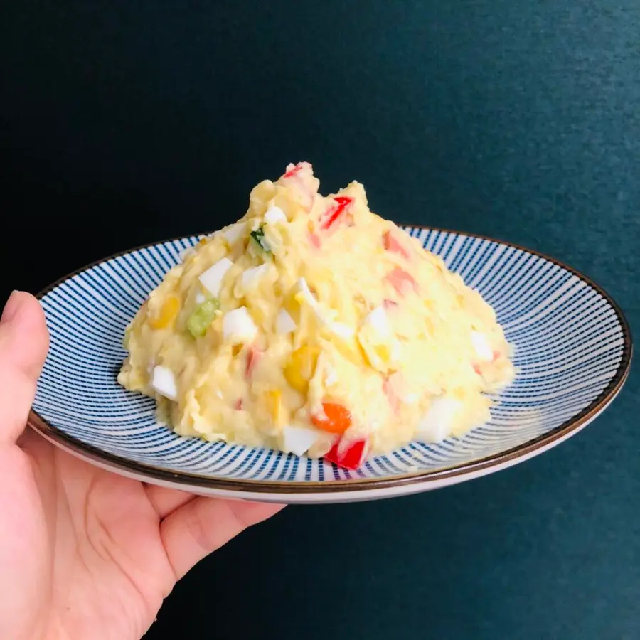 Japanese Mashed Potato Salad (Easy to Learn, Fitness Meal Replacement)