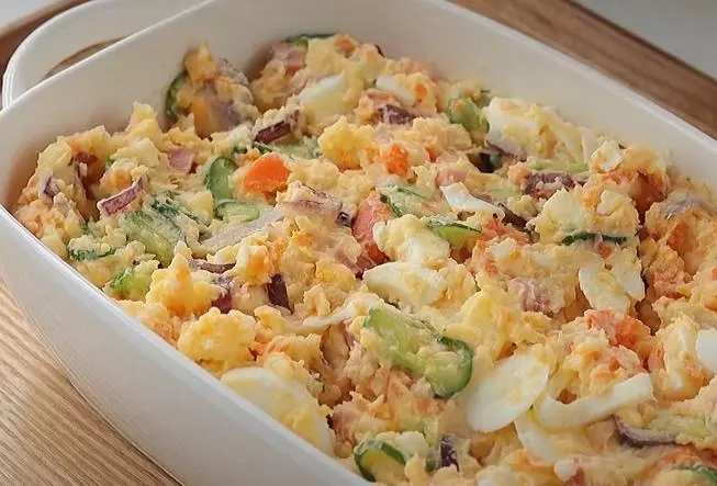 Mashed potato salad