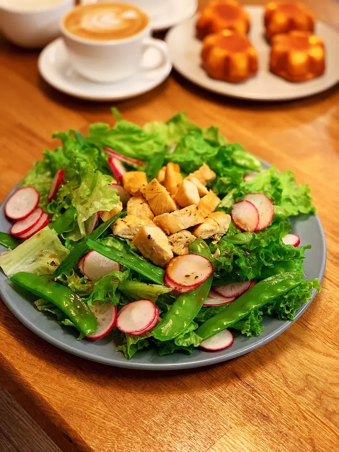 Vegetable salad with vinaigrette, a hundred ways to make simple beauty with low calories step 0