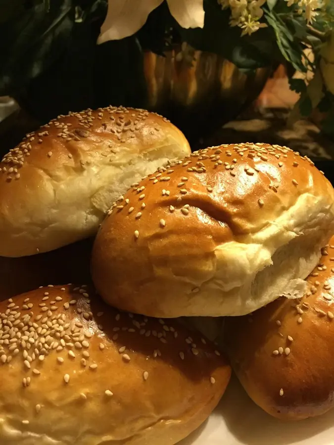 Meat floss salad dressing bread (65 degree soup)