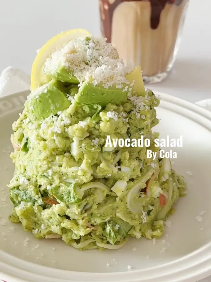 Avocado potato salad 