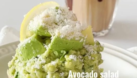 Avocado potato salad 